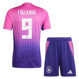 Dječji Nogometni Dres Njemačka Niclas Fullkrug 9 Gostujući Euro 2024